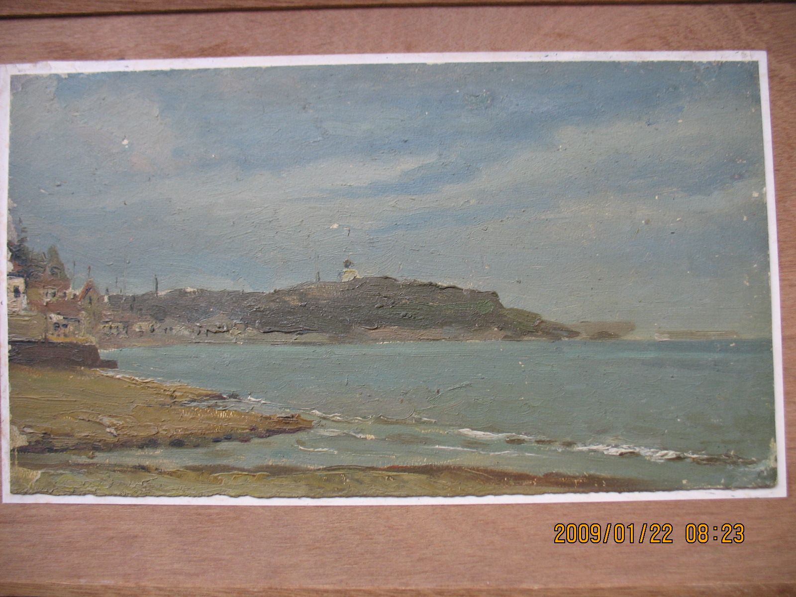 烟台雕塑之远眺烟台山