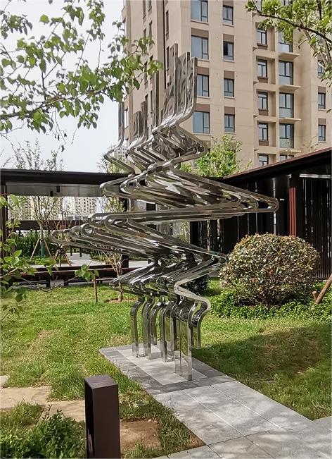 烟台开发区乐橙小区雕塑